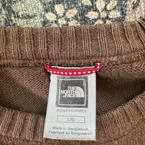 Men’s North Face Wool blend sweater